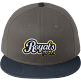 Royals Girls New Era Flat Bill Snapback Cap