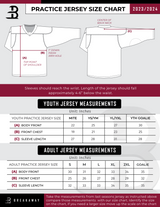 North Park Adult Goalie Reversible Sublimated Practice Jersey